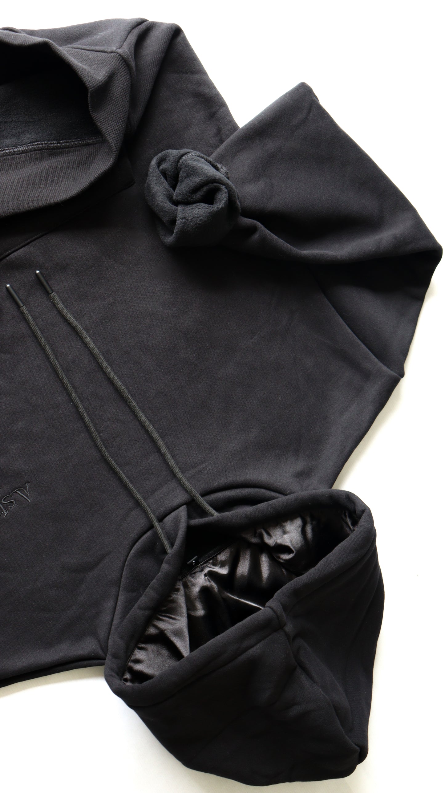 BLACK OBSIDIAN • SATIN HOOD