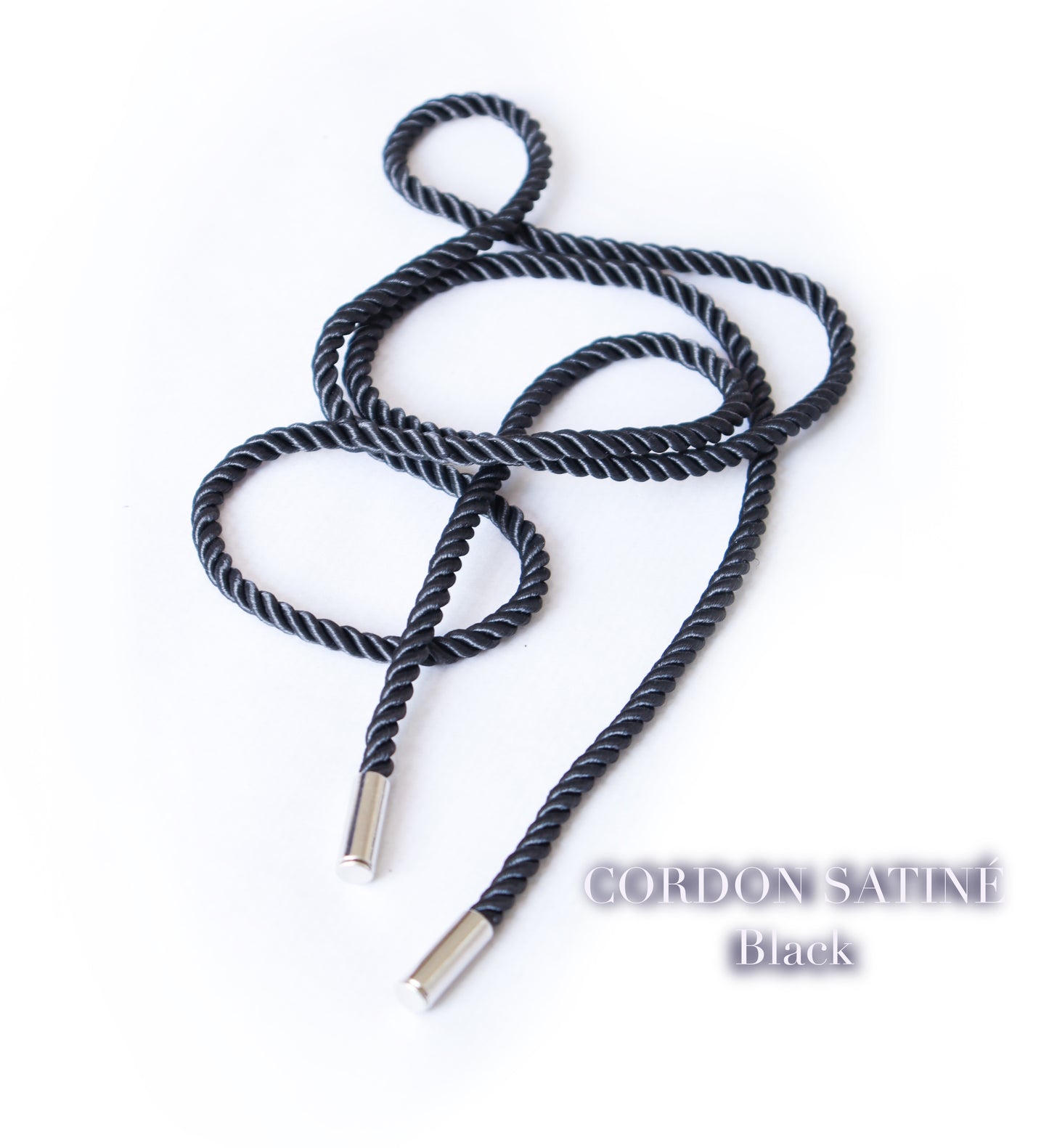 CORDON SATINÉ Black