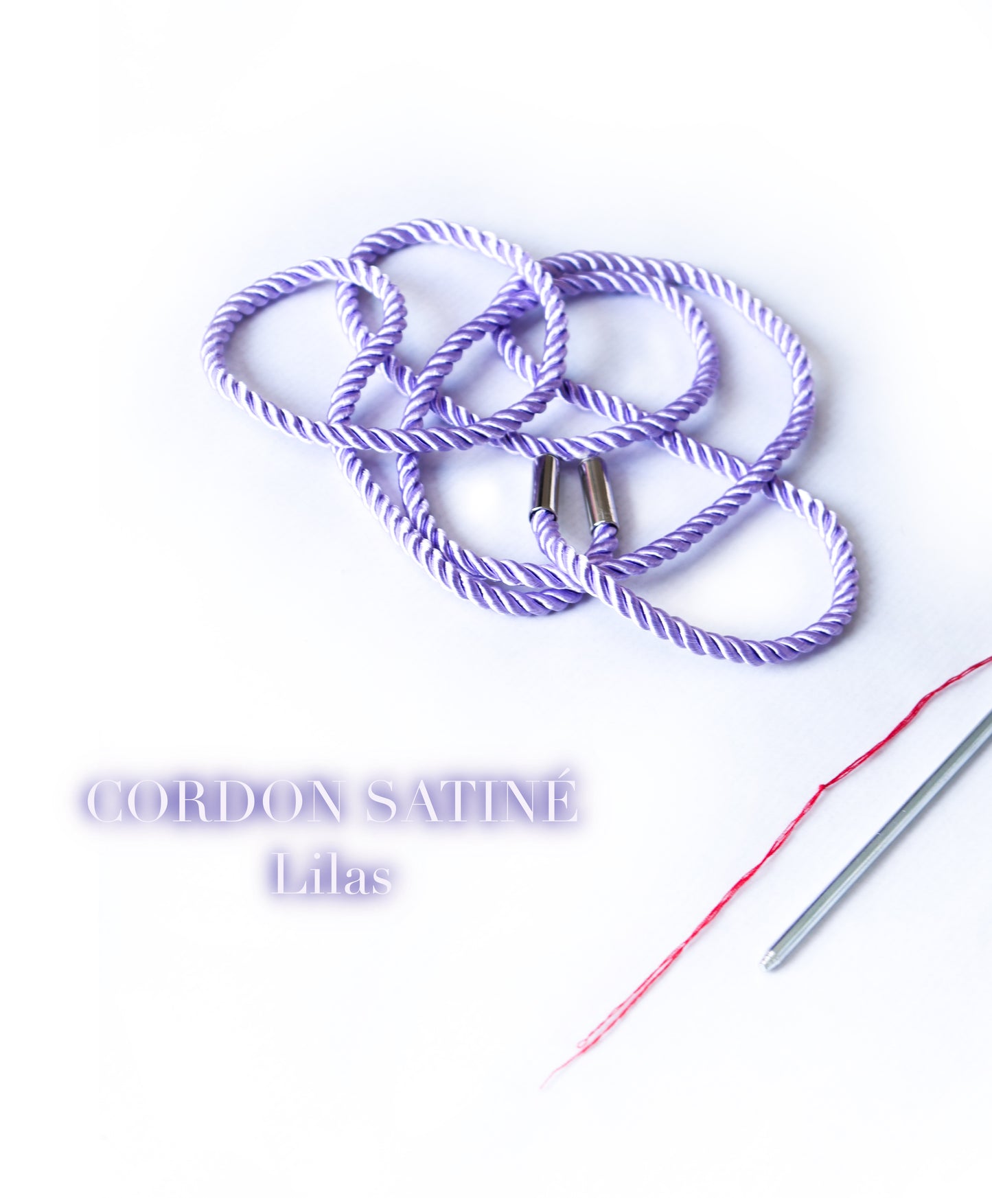 CORDON SATINÉ Lilas