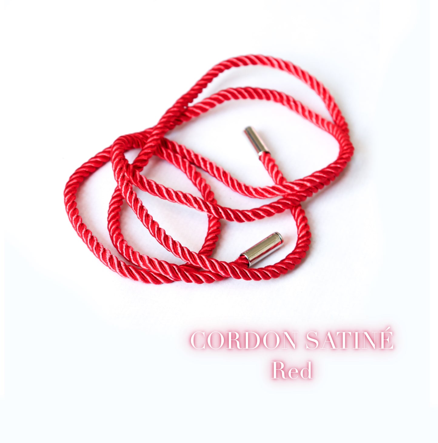 CORDON SATINÉ Red