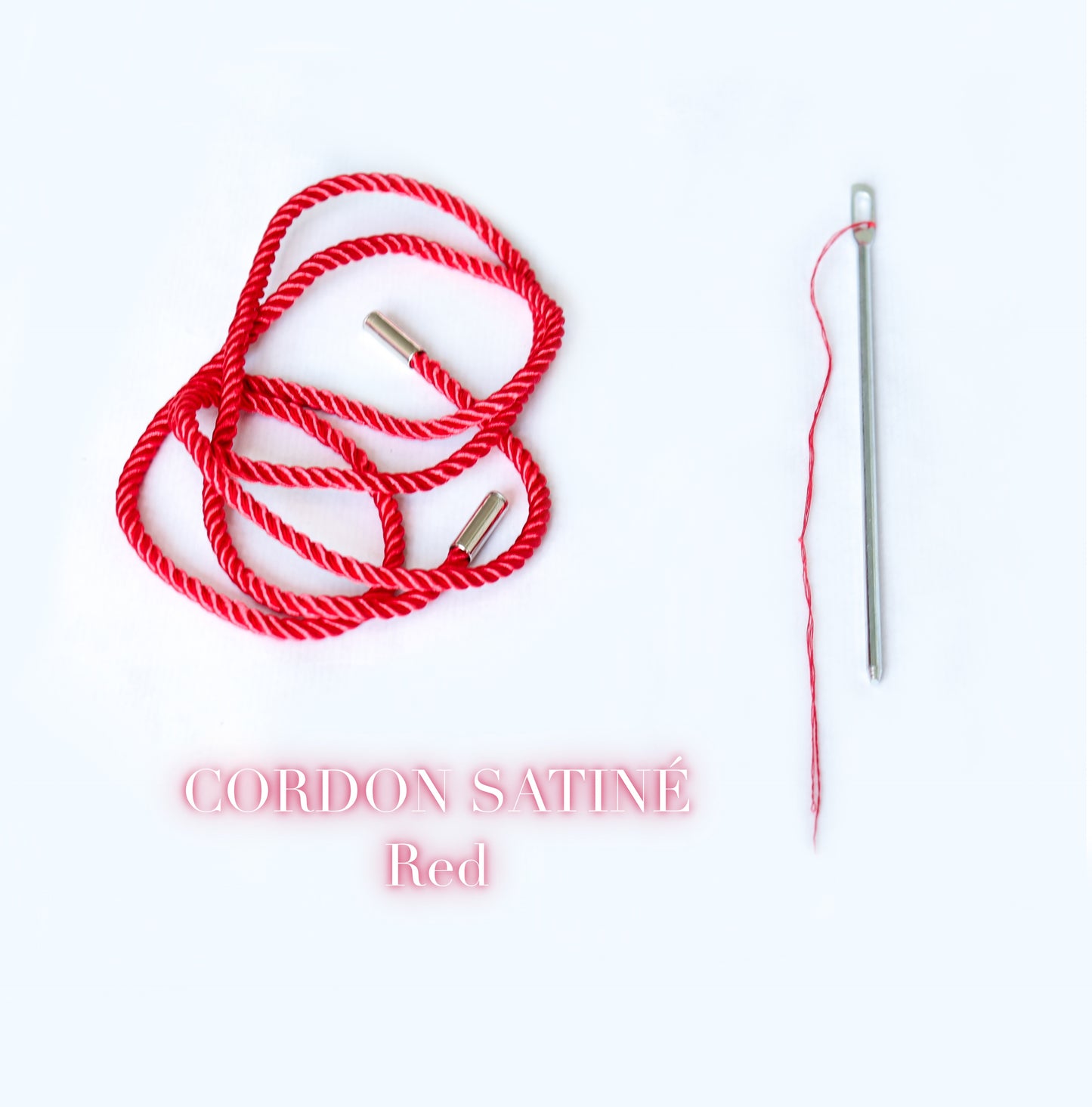 CORDON SATINÉ Red