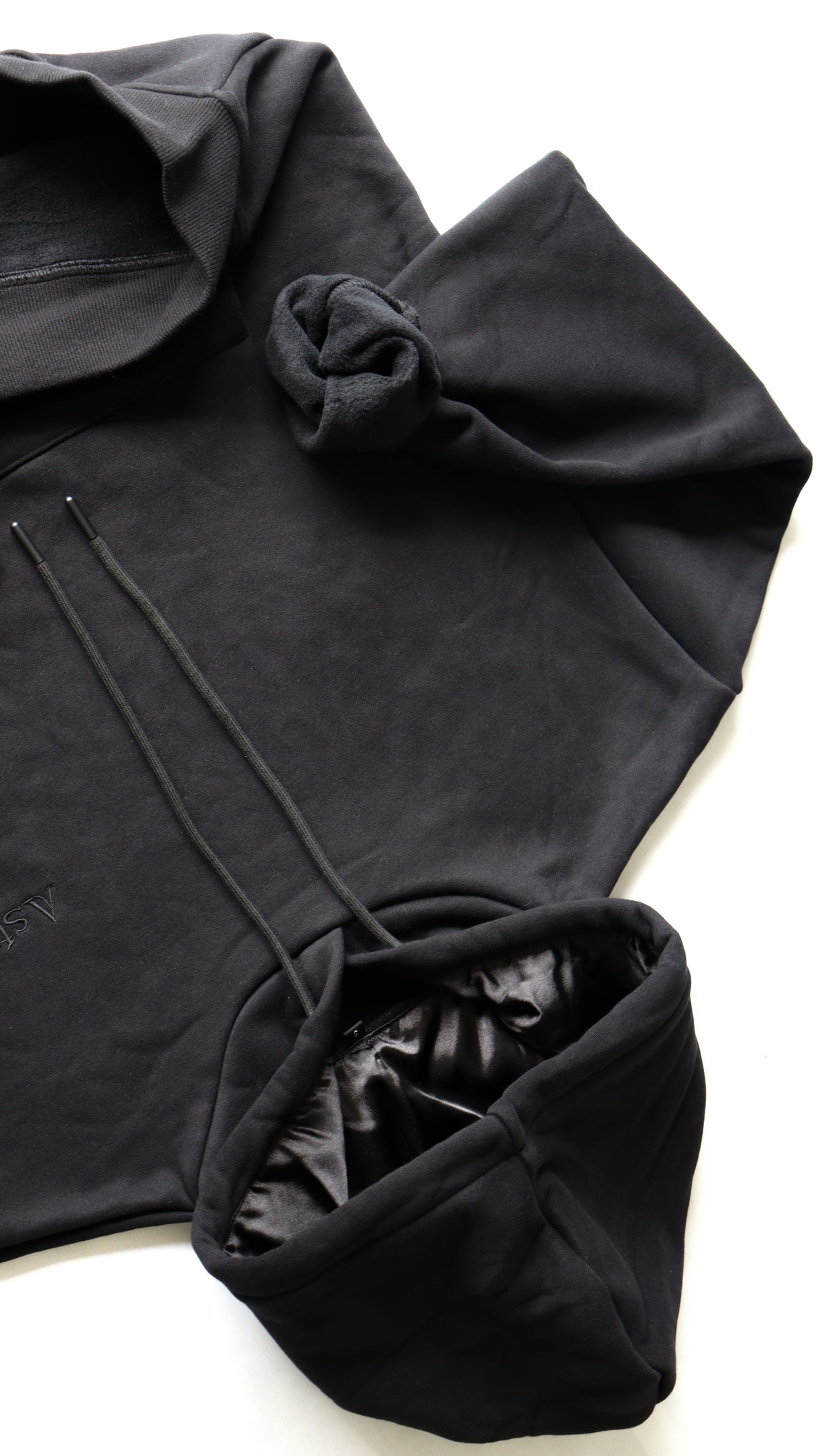 BLACK OBSIDIAN • SATIN HOOD