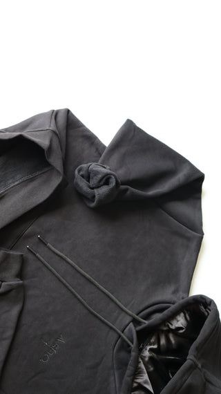 BLACK OBSIDIAN • SATIN HOOD